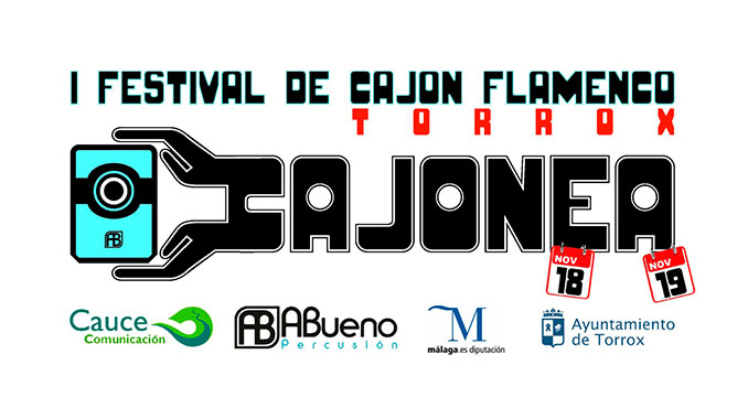 cartel Festival Cajón Flamenco